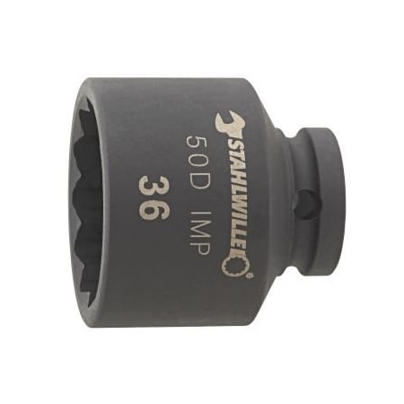 Stahlwille Tools Drive Size : 1/2 Inches Drive Impact Socket Gunmetal 23011036
